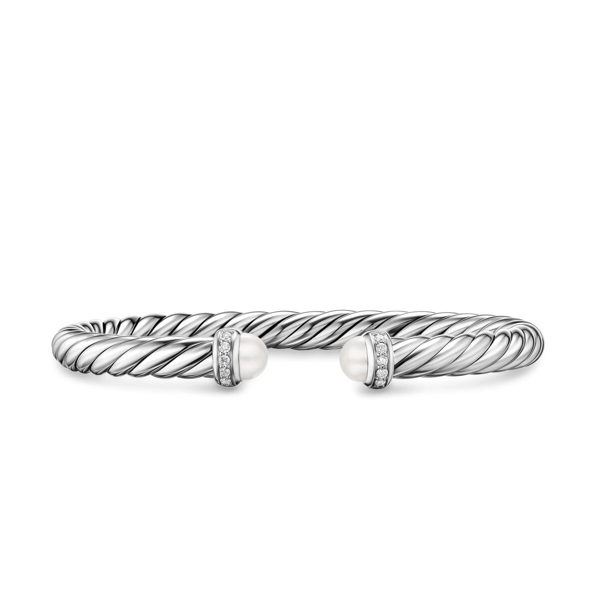 David Yurman Bracelets in Silver containing Multi-gemstone, Diamond, Pearl B18729DSSDPEDIS