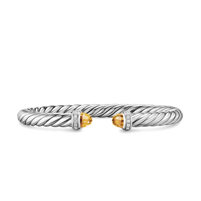 David Yurman Bracelets in Silver containing Citrine, Diamond B18729DSSACIDIM