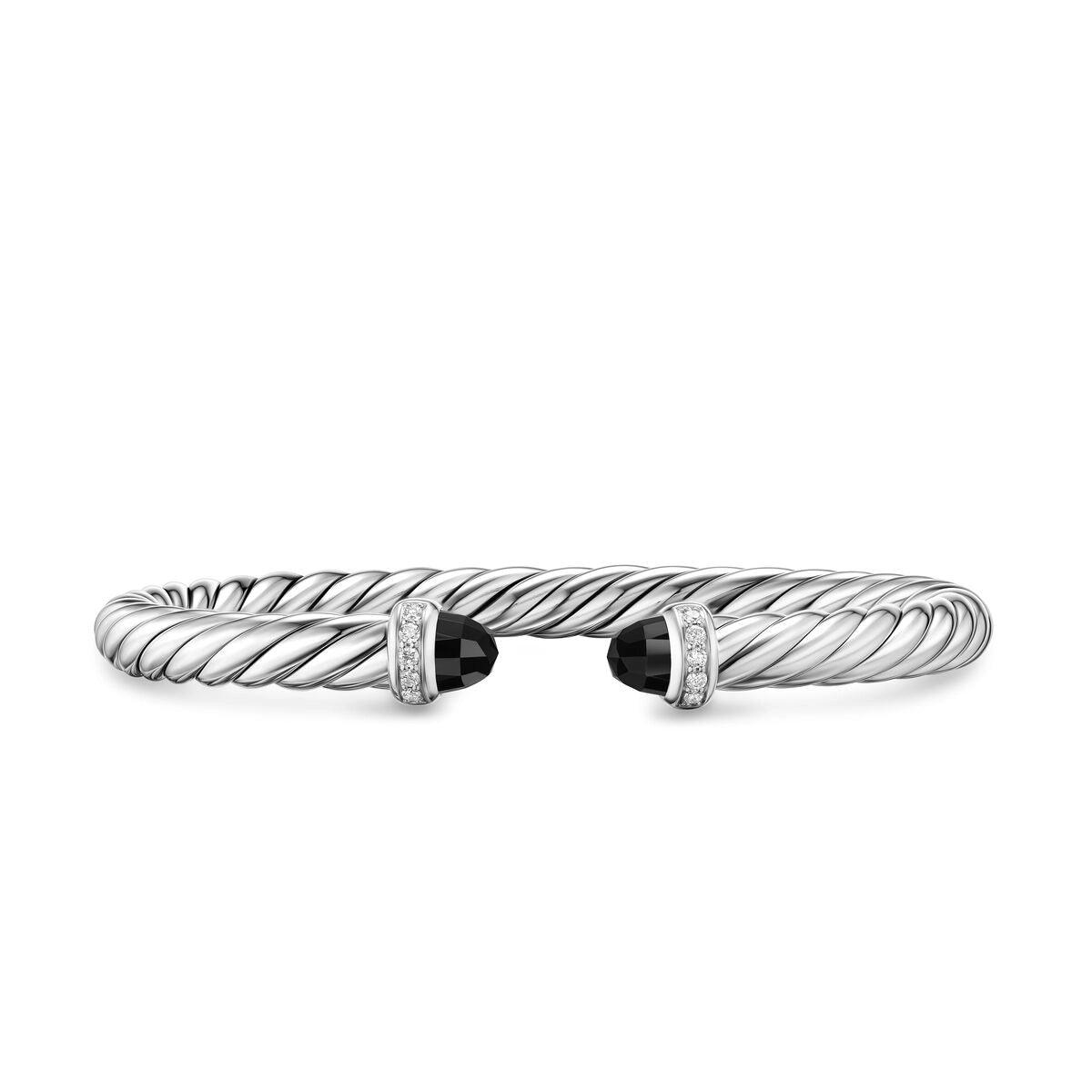 David Yurman Bracelets in Silver containing Black onyx, Multi-gemstone, Diamond B18729DSSABODIL