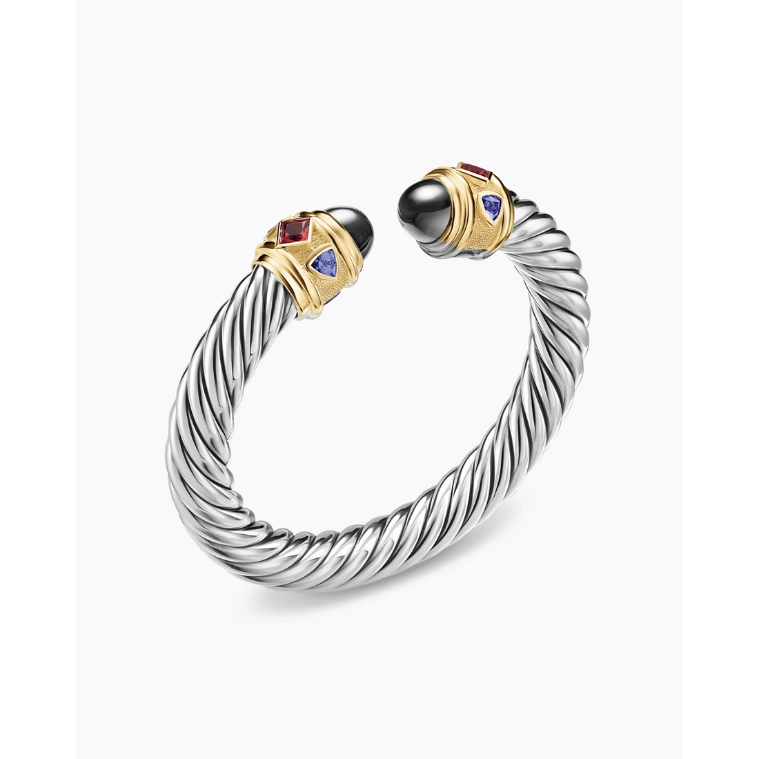 David Yurman Bracelets in Mixed Metals containing Garnet, Other, Multi-gemstone B18728S4KHERGIOM