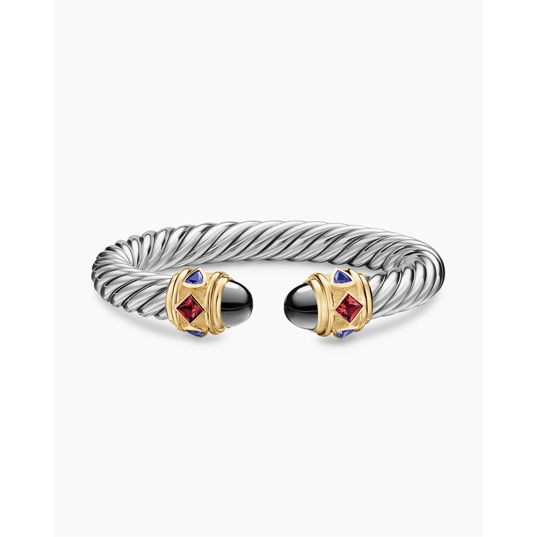 David Yurman Bracelets in Mixed Metals containing Garnet, Other, Multi-gemstone B18728S4KHERGIOM