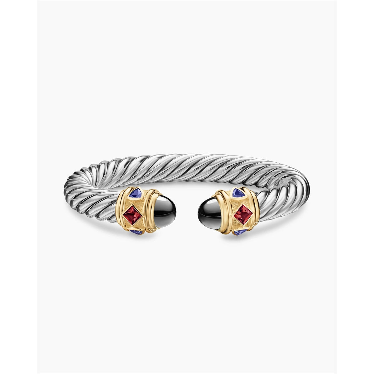 David Yurman Bracelets in Mixed Metals containing Garnet, Other, Multi-gemstone B18728S4KHERGIOM