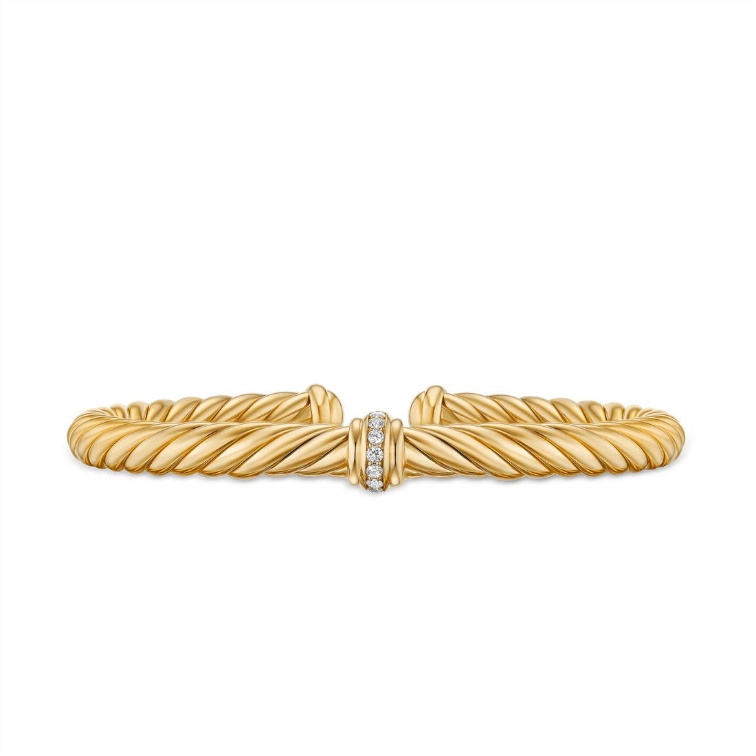 David Yurman Bracelets in Yellow Gold containing Diamond B18756D88ADIM