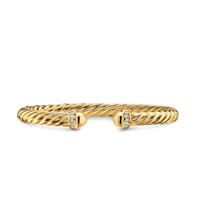 David Yurman Bracelets in Yellow Gold containing Diamond B18729D88DGGDIM