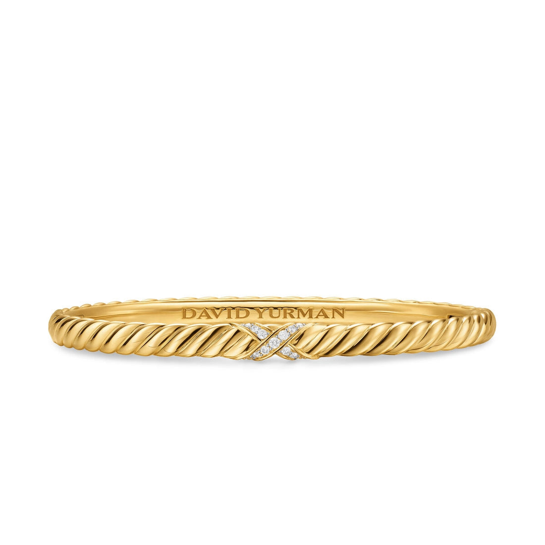 David Yurman Bracelets in Yellow Gold containing Diamond B18795D88ADIM