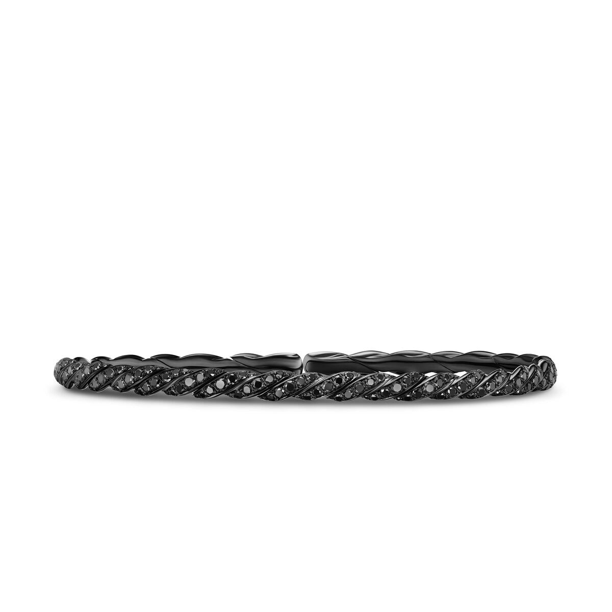 David Yurman Bracelets in White Gold containing Black diamond B13221DWBABDM
