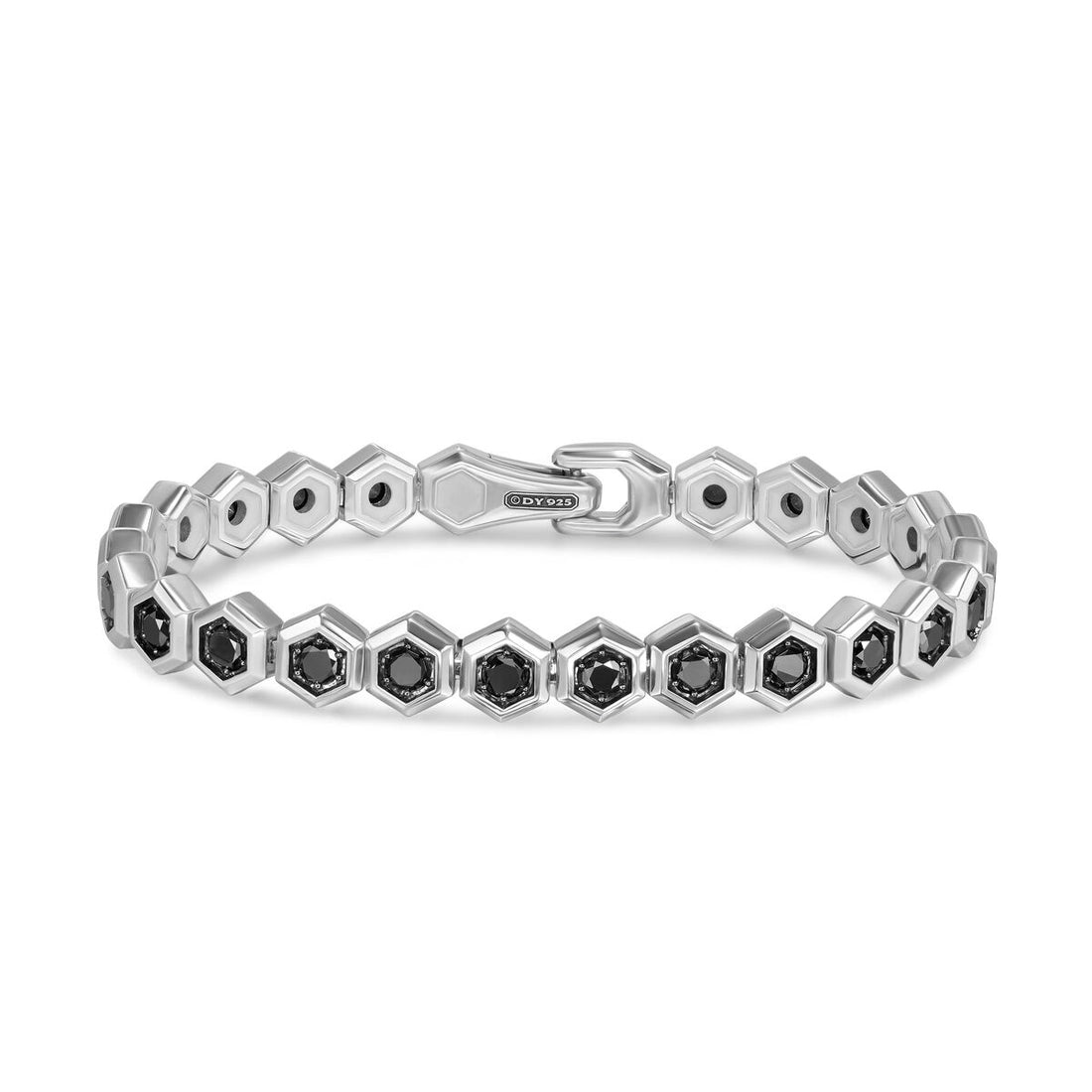 David Yurman Bracelets in Silver containing Black diamond B35410MSSABDM