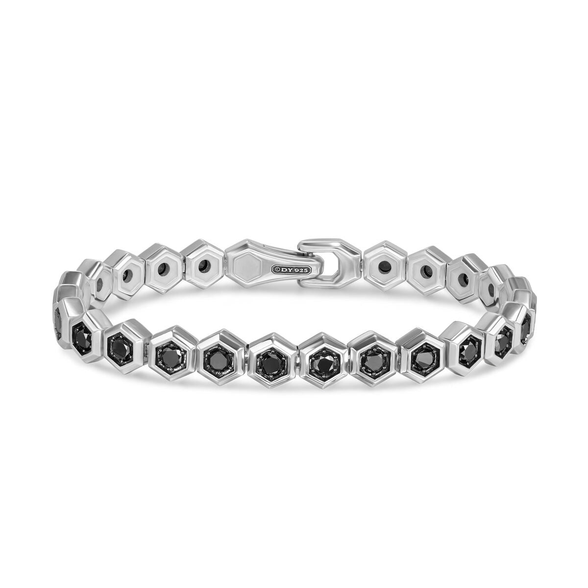 David Yurman Bracelets in Silver containing Black diamond B35410MSSABDM