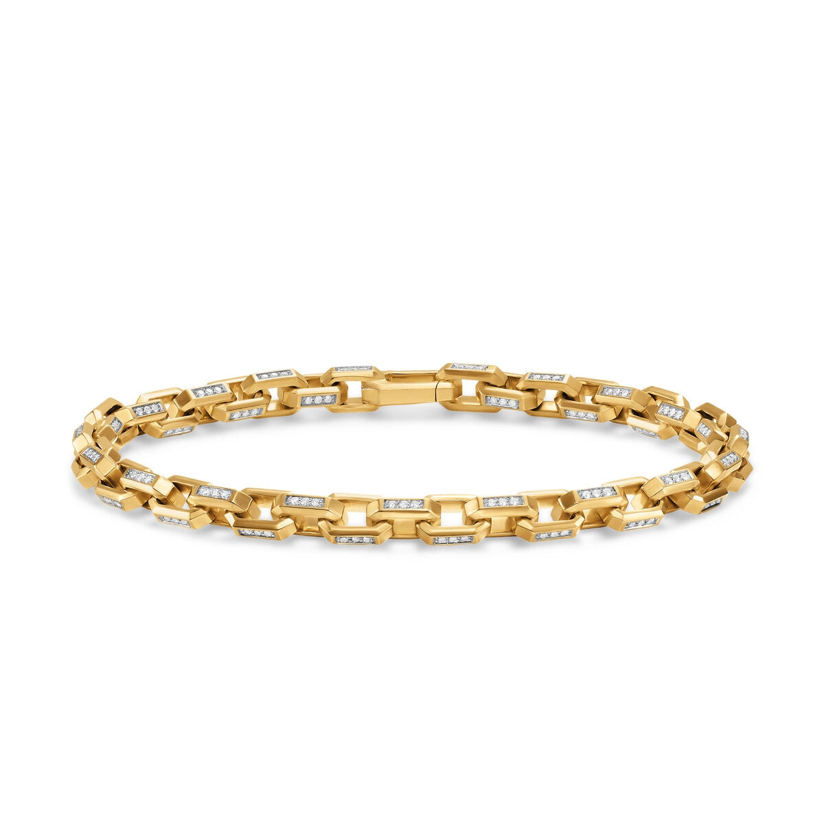 David Yurman Bracelets in Yellow Gold containing Diamond B35047M88ADIM