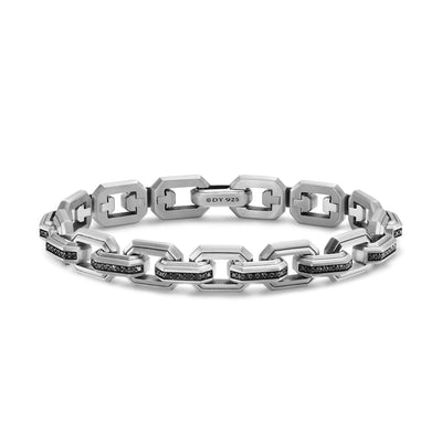 David Yurman Bracelets in Silver containing Black diamond B25194MSSABDM