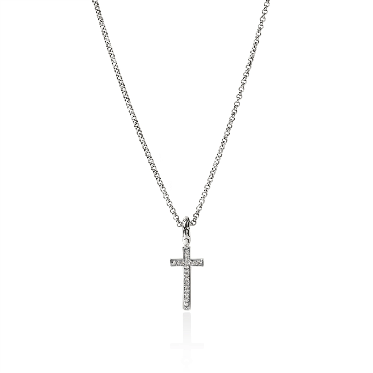 John Hardy Necklaces in Silver containing Diamond NBP9893882DIX16-18