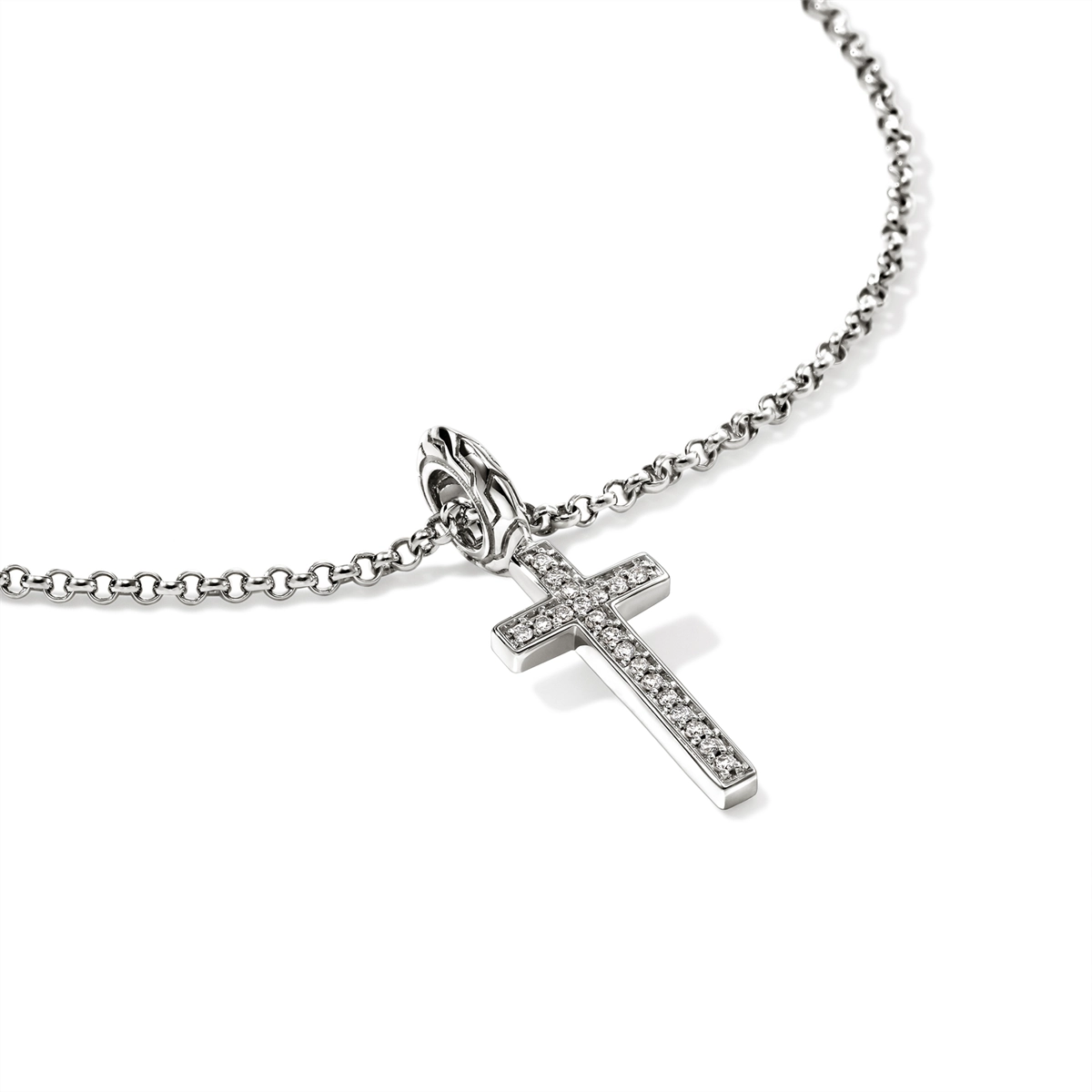 John Hardy Necklaces in Silver containing Diamond NBP9893882DIX16-18