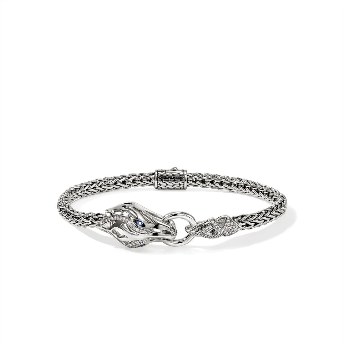 John Hardy Bracelets in Silver containing Multi-gemstone, Diamond, Sapphire BUP603742BSPDIXUM