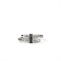 John Hardy Rings in Silver containing Other RBS986804BLSX7