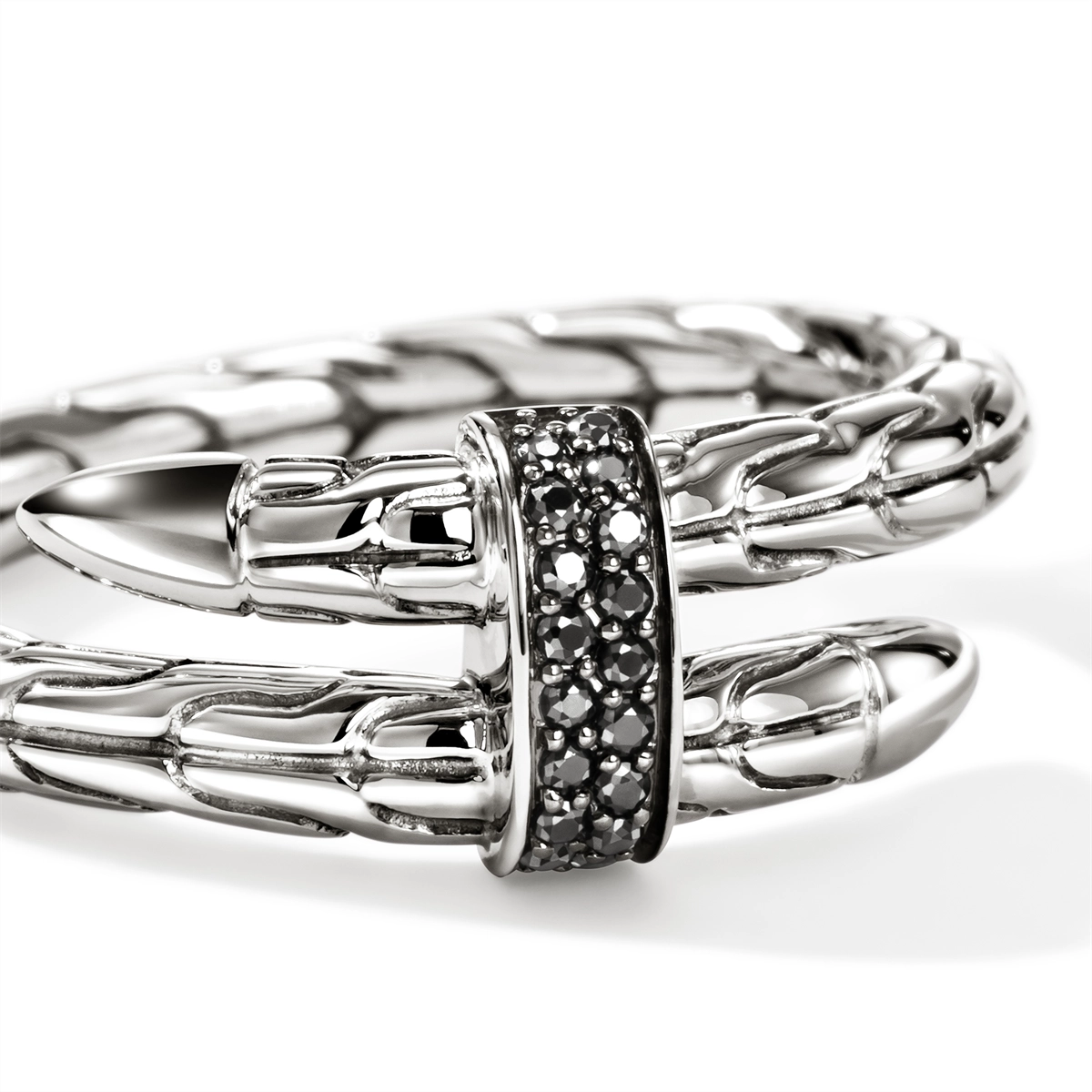 John Hardy Rings in Silver containing Other RBS986804BLSX7