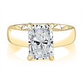 A. Jaffe Engagement Rings in Yellow Gold containing Diamond MECRA3576Q/310D