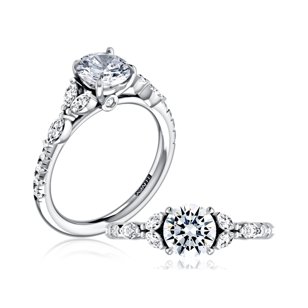 A. Jaffe Engagement Rings in White Gold containing Diamond 451971
