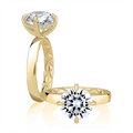 A. Jaffe Engagement Rings in Yellow Gold containing Diamond 451973