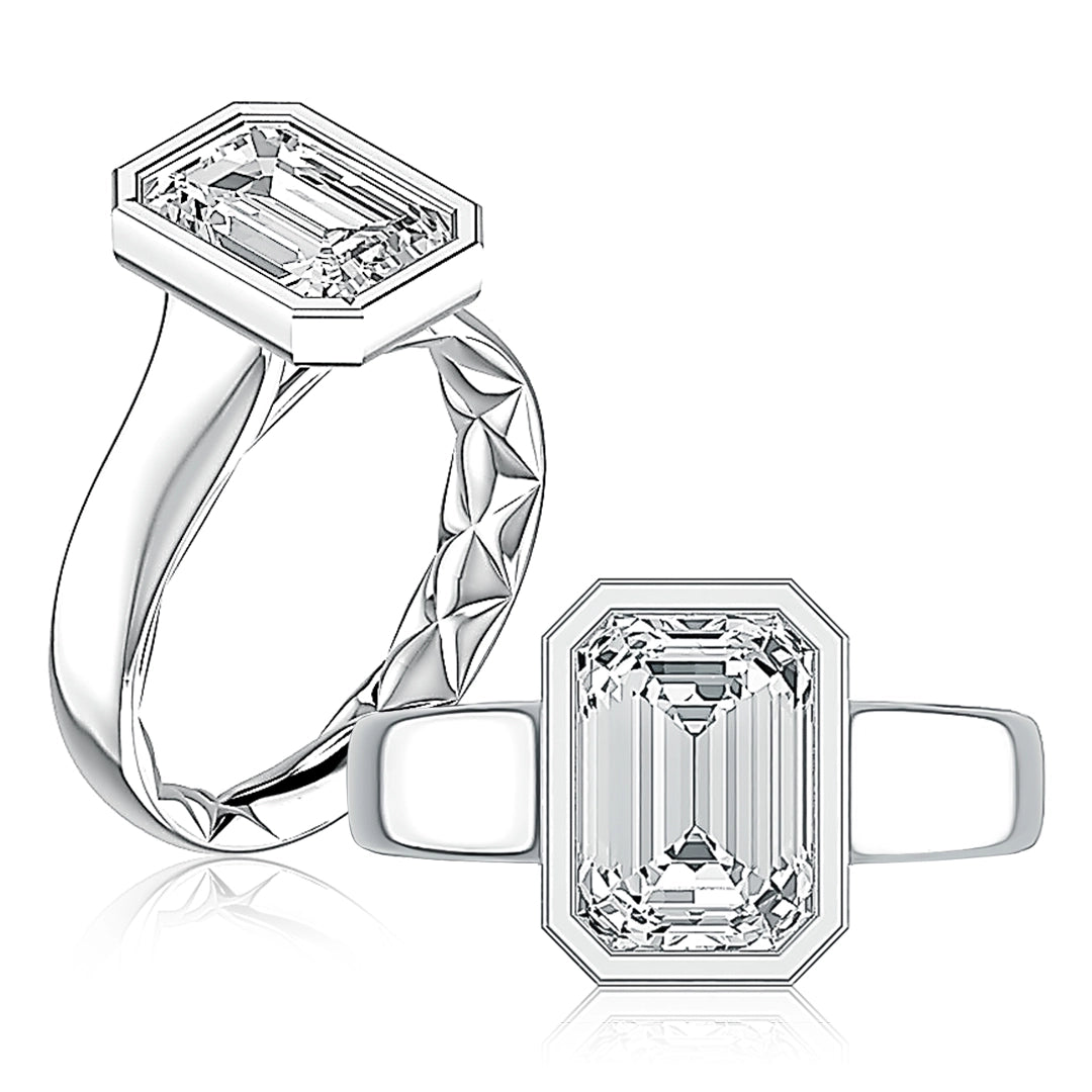A. Jaffe Engagement Rings in White Gold MECEC3653Q/300