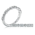 A. Jaffe Wedding Rings in White Gold containing Diamond WRC3655L/101-WP