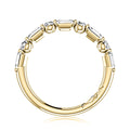 A. Jaffe Wedding Rings in Yellow Gold containing Diamond WRC3655L/101-Y