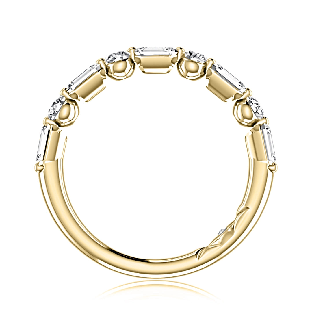 A. Jaffe Wedding Rings in Yellow Gold containing Diamond WRC3655L/101-Y