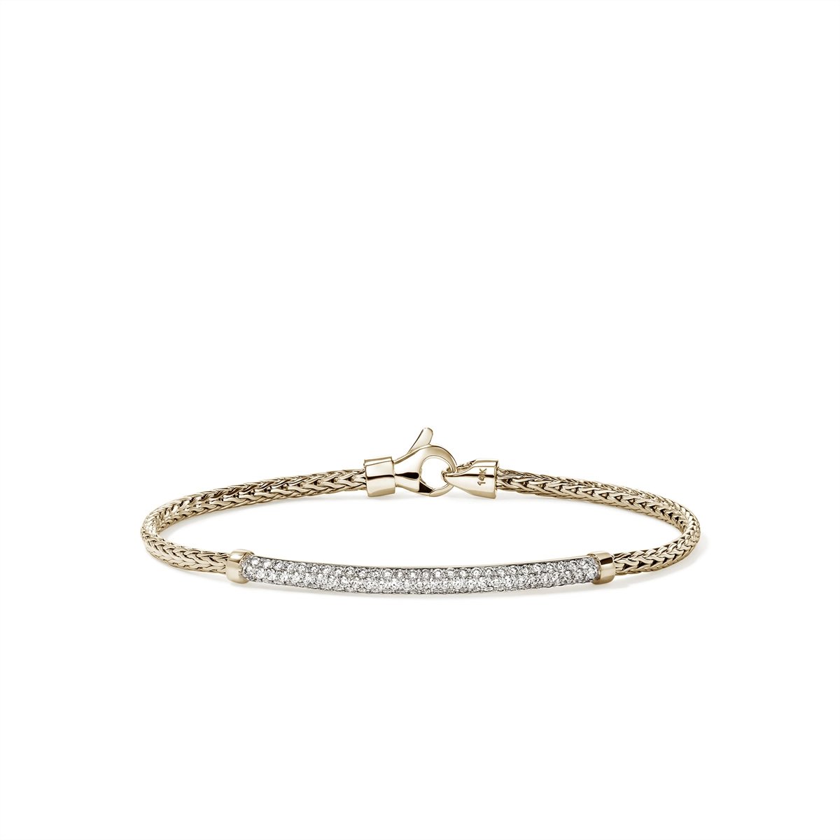 John Hardy Bracelets in Yellow Gold containing Diamond BUGGX987082DIXUM