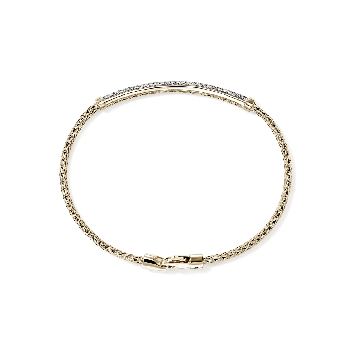 John Hardy Bracelets in Yellow Gold containing Diamond BUGGX987082DIXUM