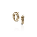 John Hardy Earrings in Yellow Gold containing Diamond EGGX987132DI