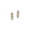 John Hardy Earrings in Yellow Gold containing Diamond EGGX987132DI