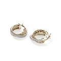 John Hardy Earrings in Yellow Gold containing Diamond EGGX987132DI