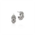 John Hardy Earrings in Silver containing Diamond EBP987822DI