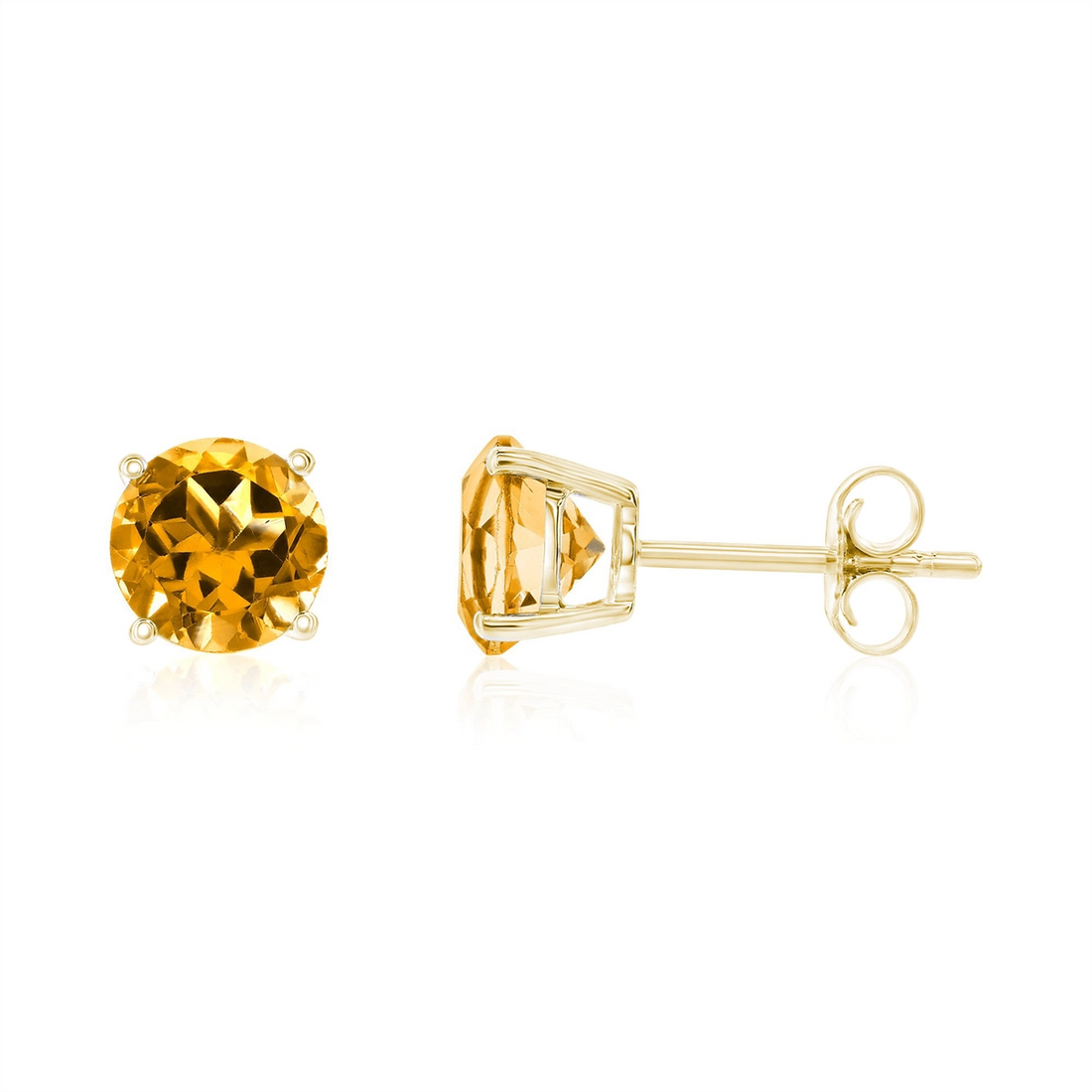 Earrings Earrings in Yellow Gold containing Citrine 452013
