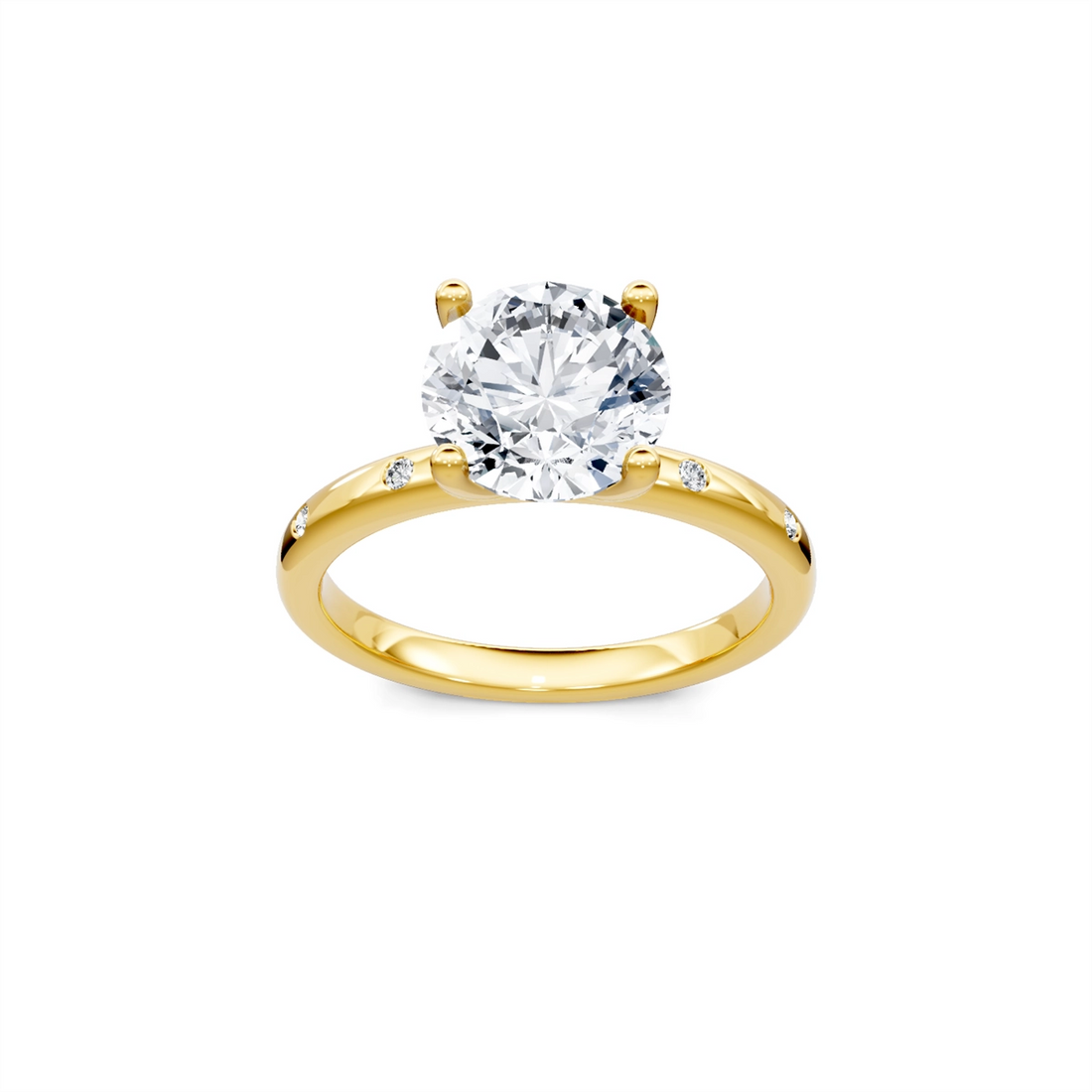 Engagement Collections Engagement Rings in Yellow Gold containing Diamond 452025