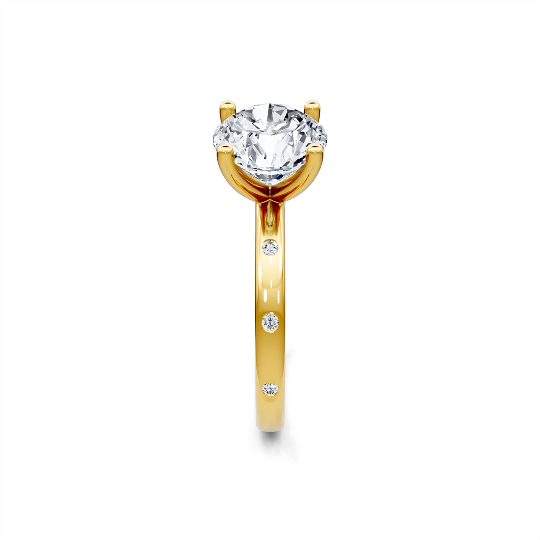 Engagement Collections Engagement Rings in Yellow Gold containing Diamond 452025