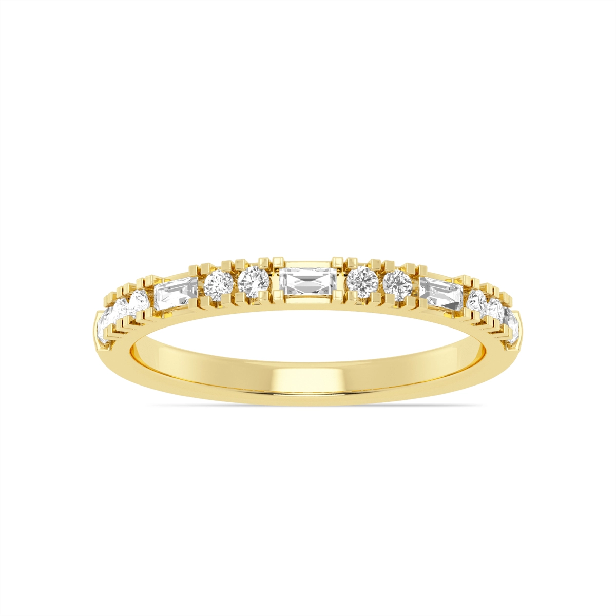 Wedding Bands Wedding Rings in Yellow Gold containing Diamond 452028