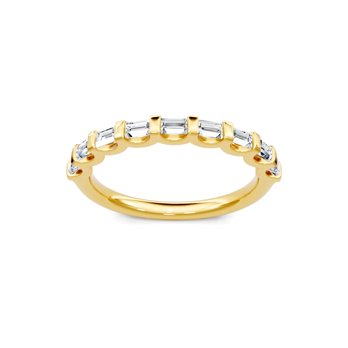 Wedding Bands Wedding Rings in Yellow Gold containing Diamond 452029