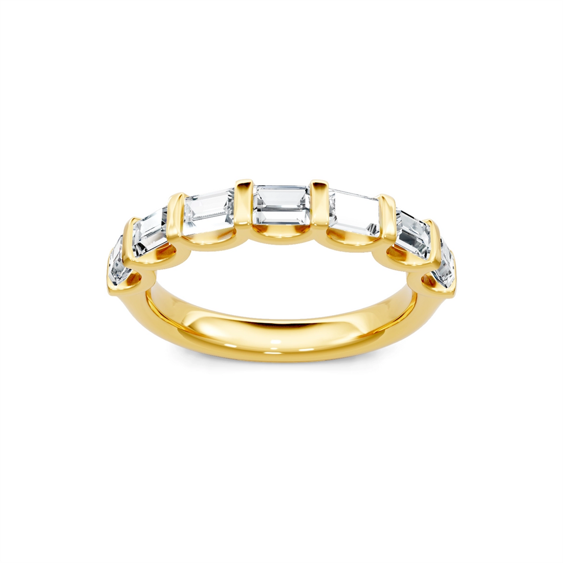 Wedding Bands Wedding Rings in Yellow Gold containing Diamond 452030