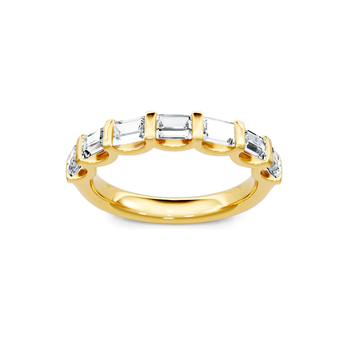 Wedding Bands Wedding Rings in Yellow Gold containing Diamond 452030