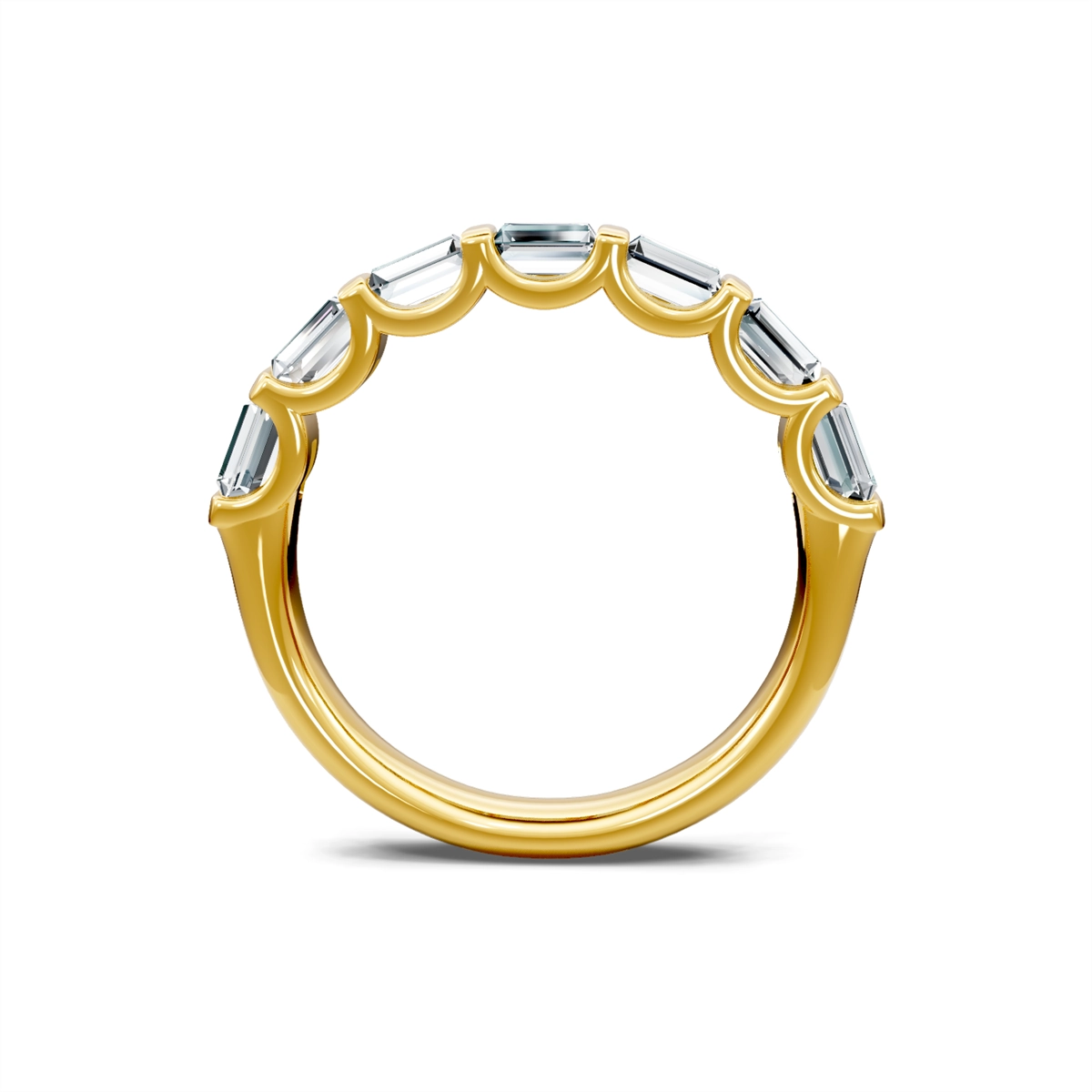 Wedding Bands Wedding Rings in Yellow Gold containing Diamond 452030