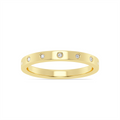 Wedding Bands Wedding Rings in Yellow Gold containing Diamond 452031