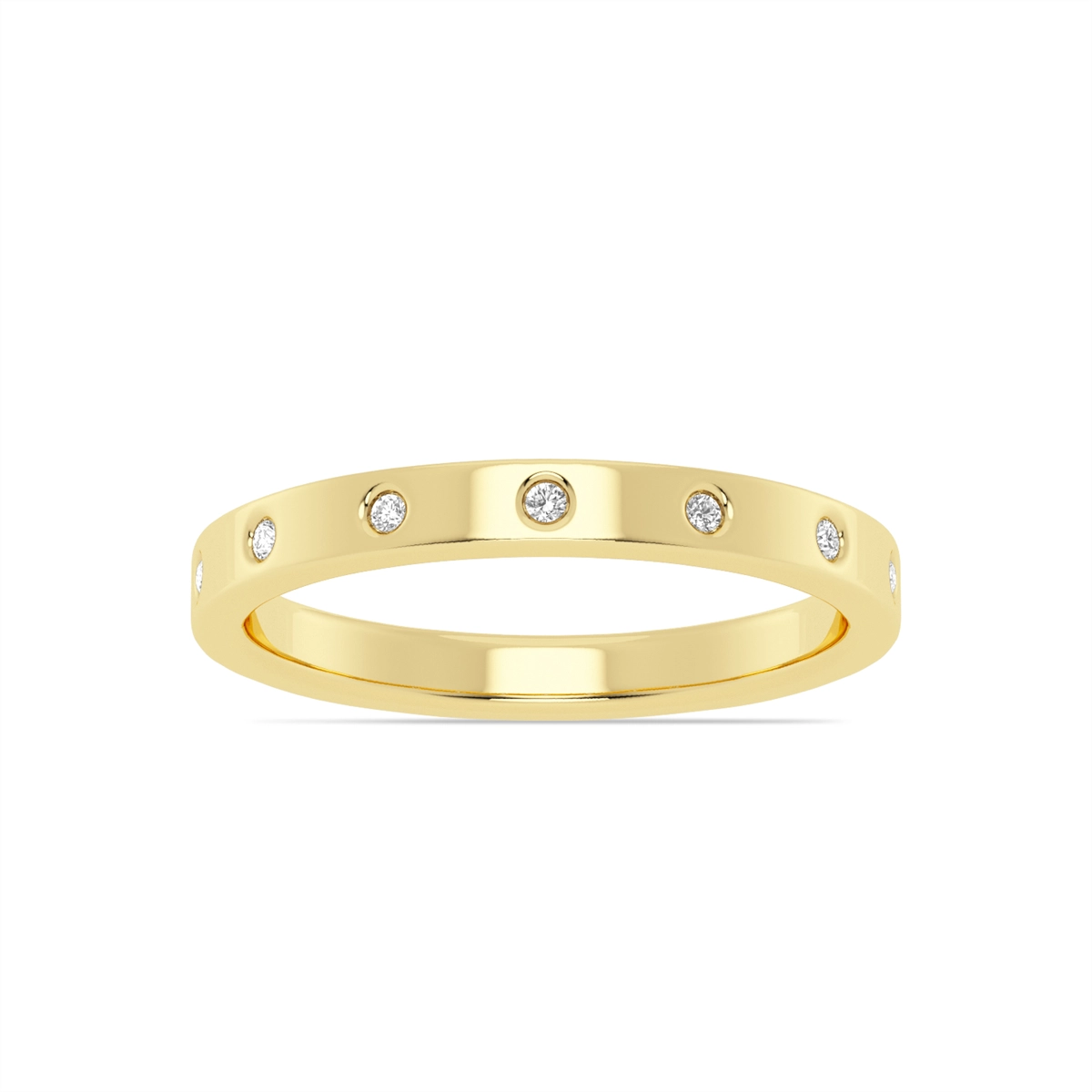 Wedding Bands Wedding Rings in Yellow Gold containing Diamond 452031
