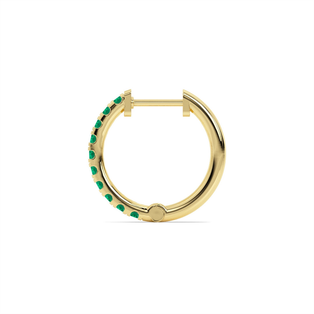Earrings Earrings in Yellow Gold containing Emerald 452043