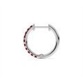 Earrings Earrings in White Gold containing Garnet 452044