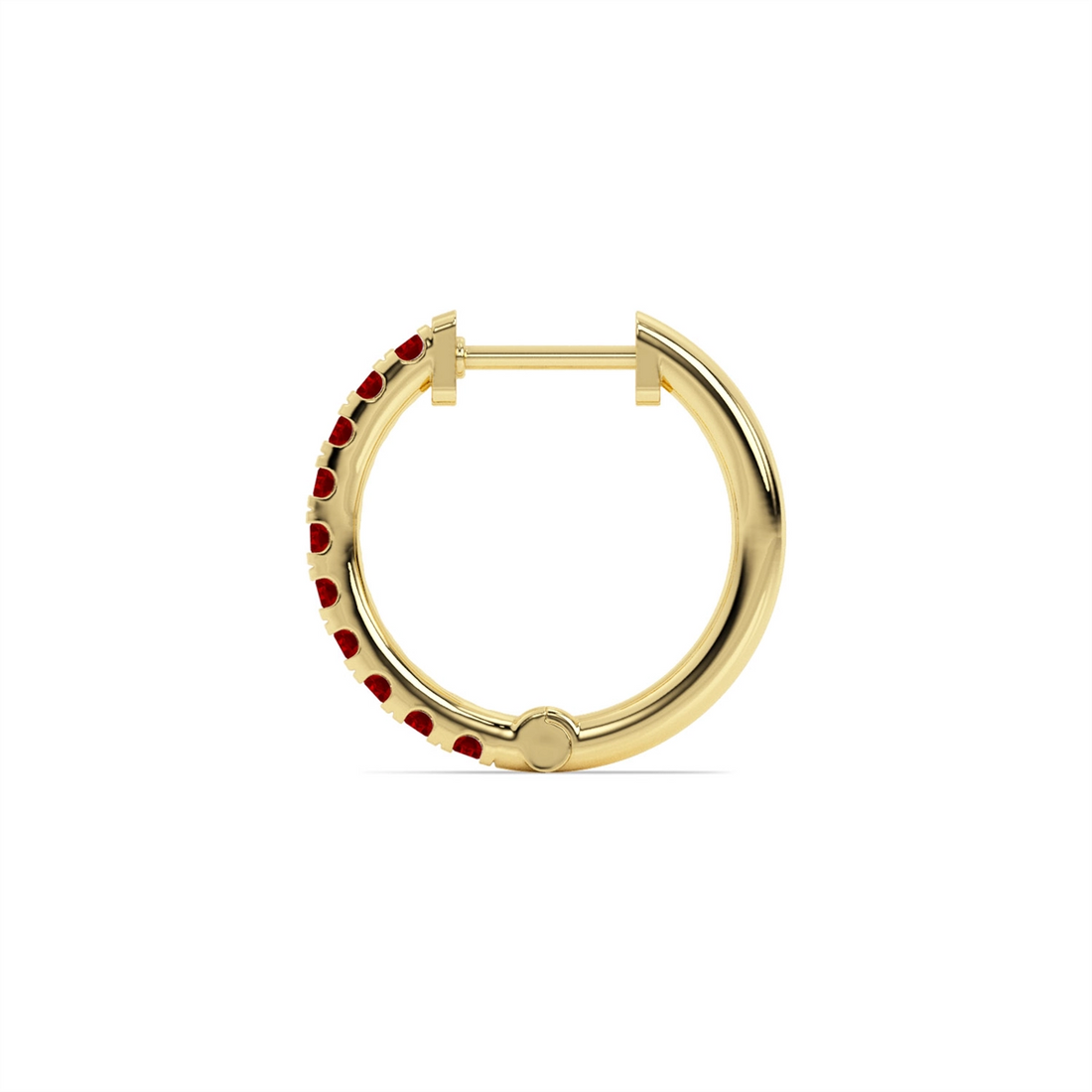 Earrings Earrings in Yellow Gold containing Garnet 452045