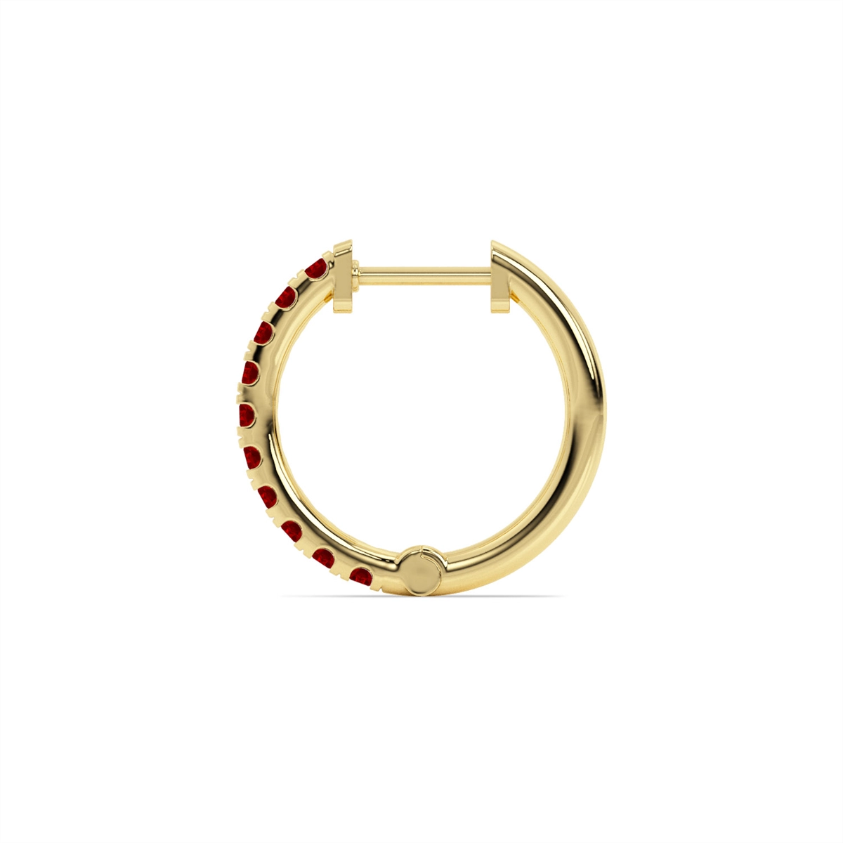 Earrings Earrings in Yellow Gold containing Garnet 452045