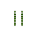 Earrings Earrings in White Gold containing Peridot 452046