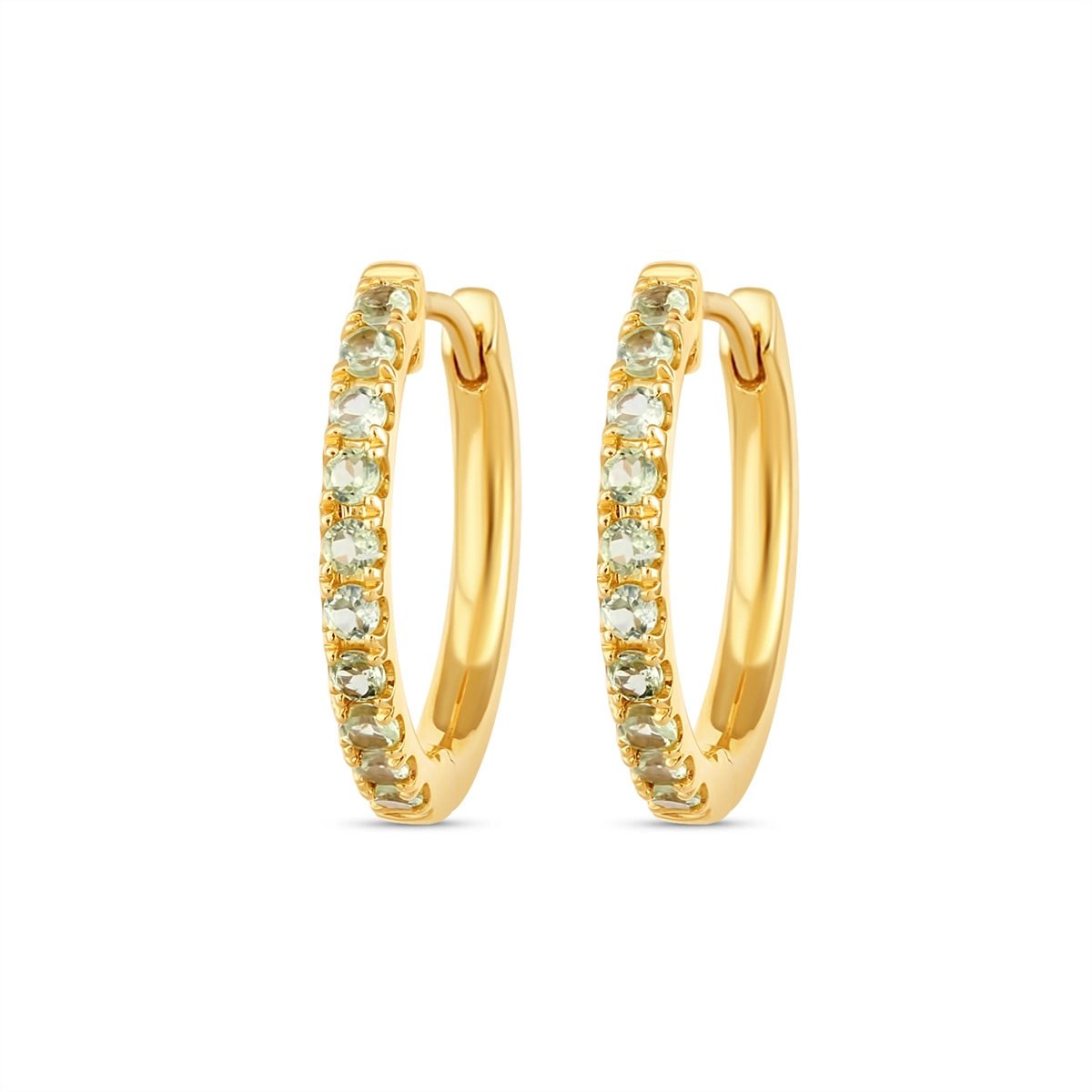 Earrings Earrings in Yellow Gold containing Peridot 452047