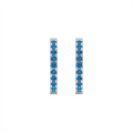 Earrings Earrings in White Gold containing Aquamarine 452048