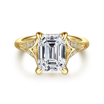 Gabriel & Co Engagement Rings in Yellow Gold containing Diamond ER16704E10Y44JJ